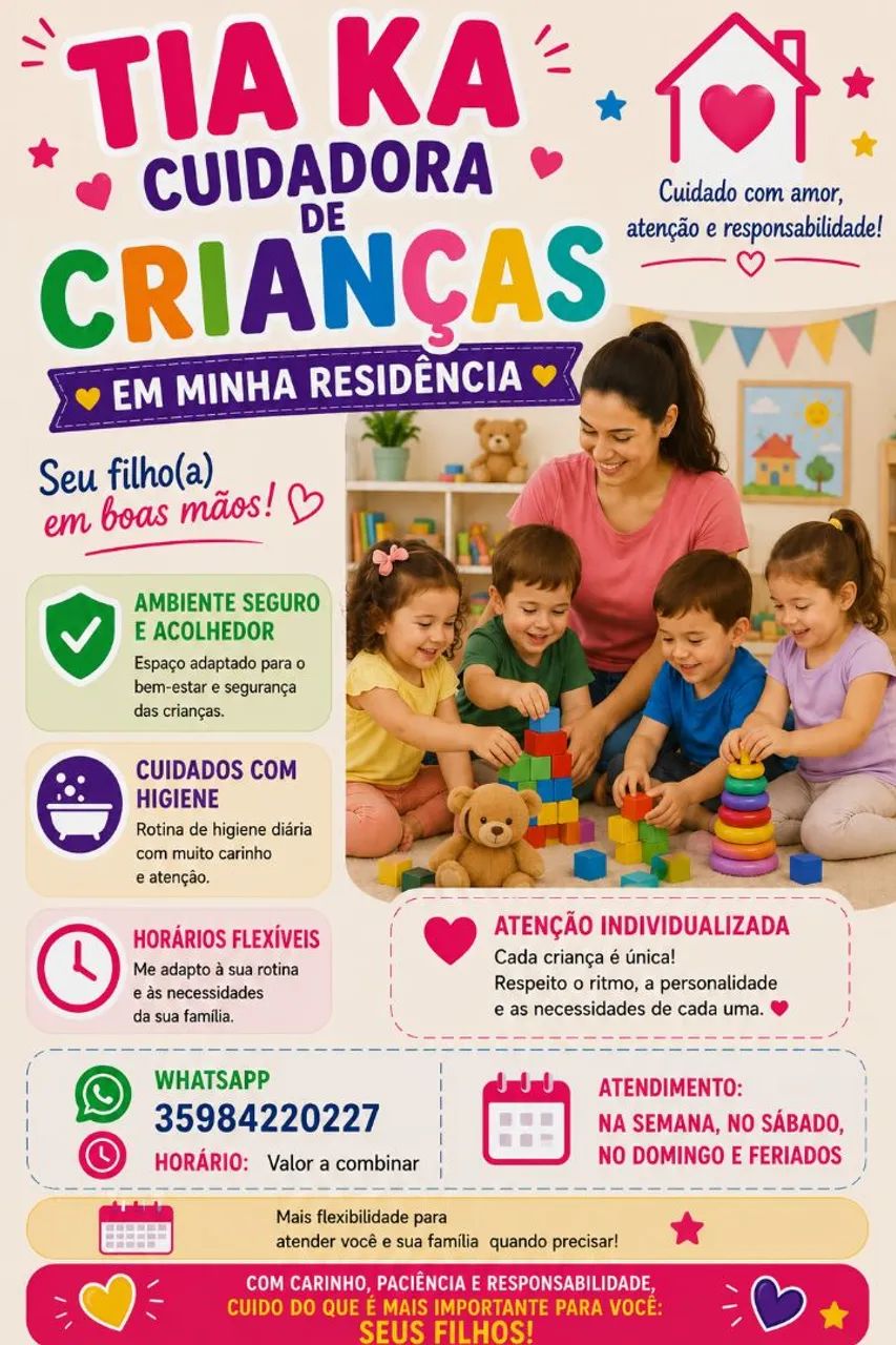 Cuidadora de crianças 