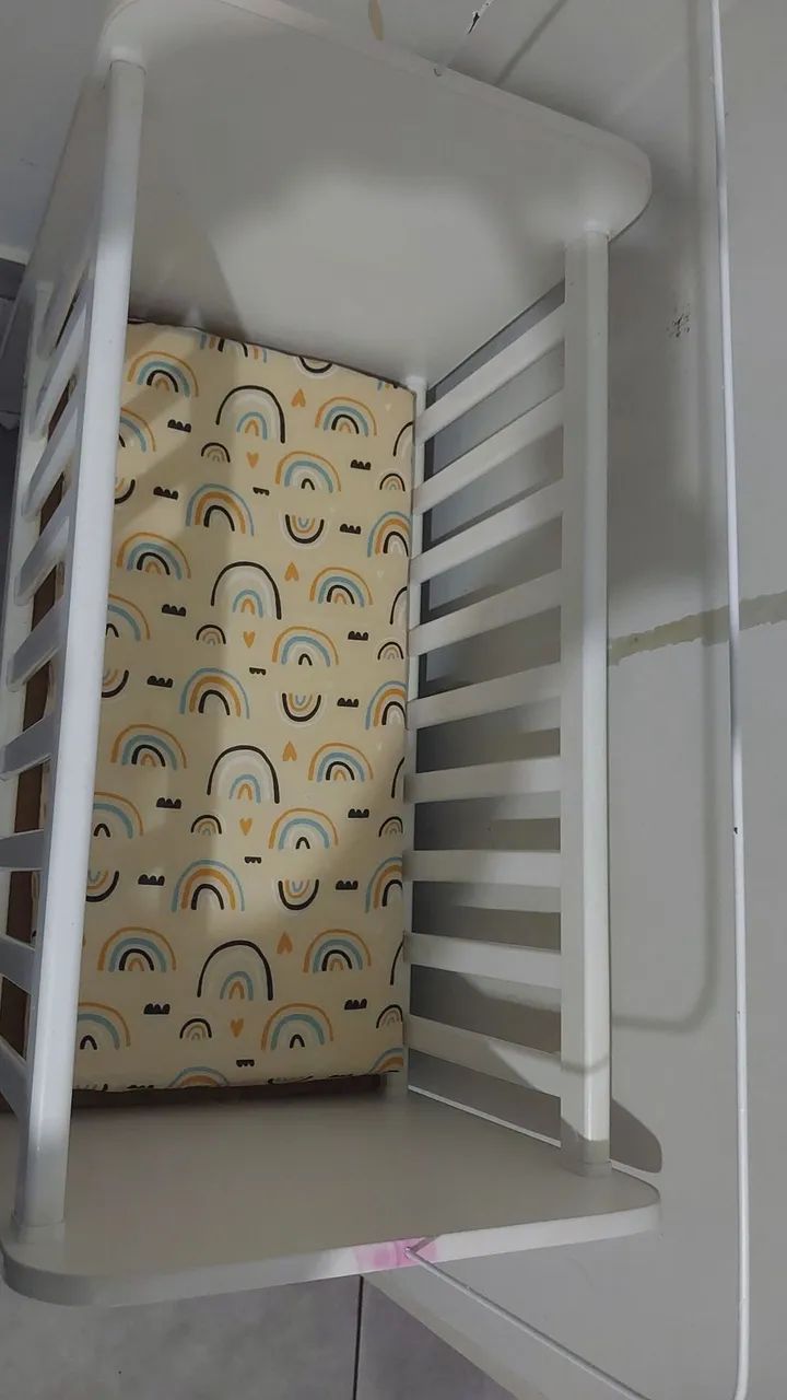 Mini Berço com Colchão - Foto 5