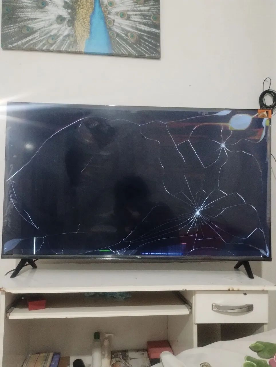 Televisão 43 polegadas retirada de peças.