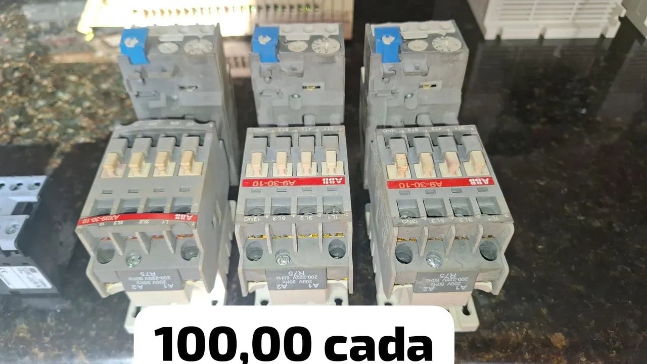 Componentes de caixa de comando elétrico  - Foto 5