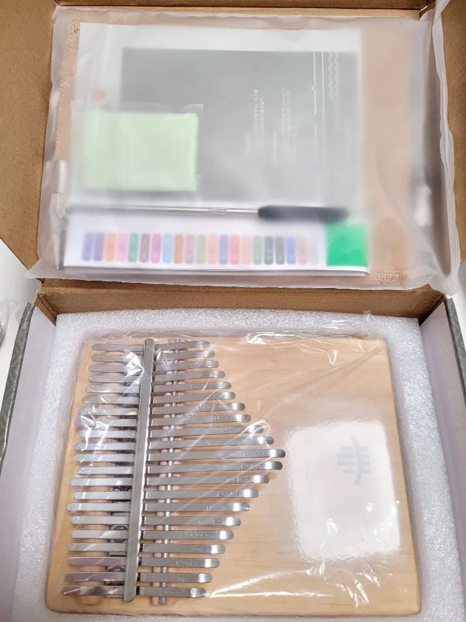 Kalimba Hluru 21 teclas cor Maple