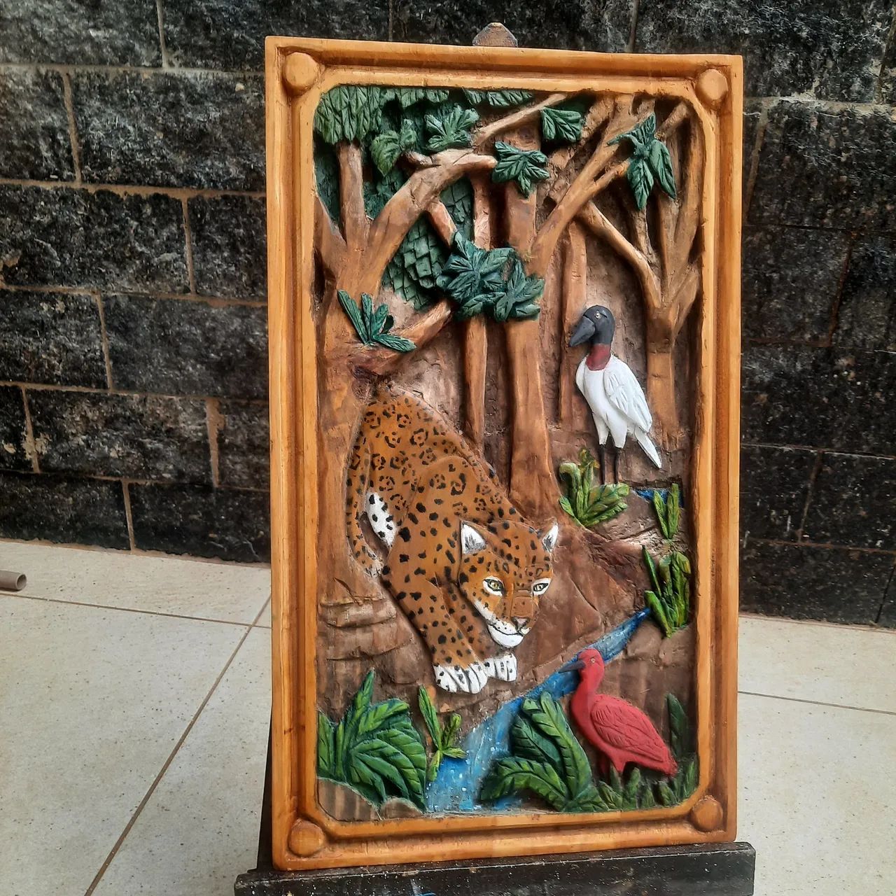 Quadro rustico em madeira - Foto 2