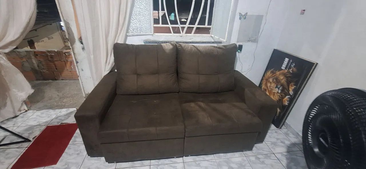 Sofá retrátil cama 1.500 - Foto 2
