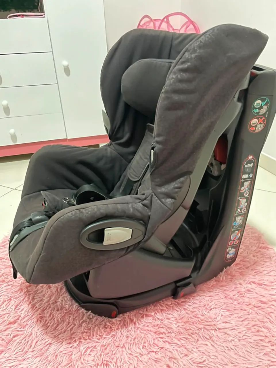 Cadeirinha 360 pra carro de bebê  - Foto 5