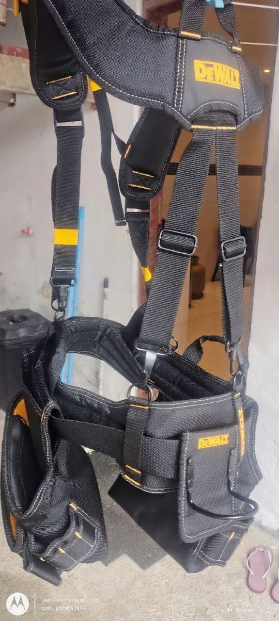 Cinto Dewalt para eletricista e drywall - Foto 4
