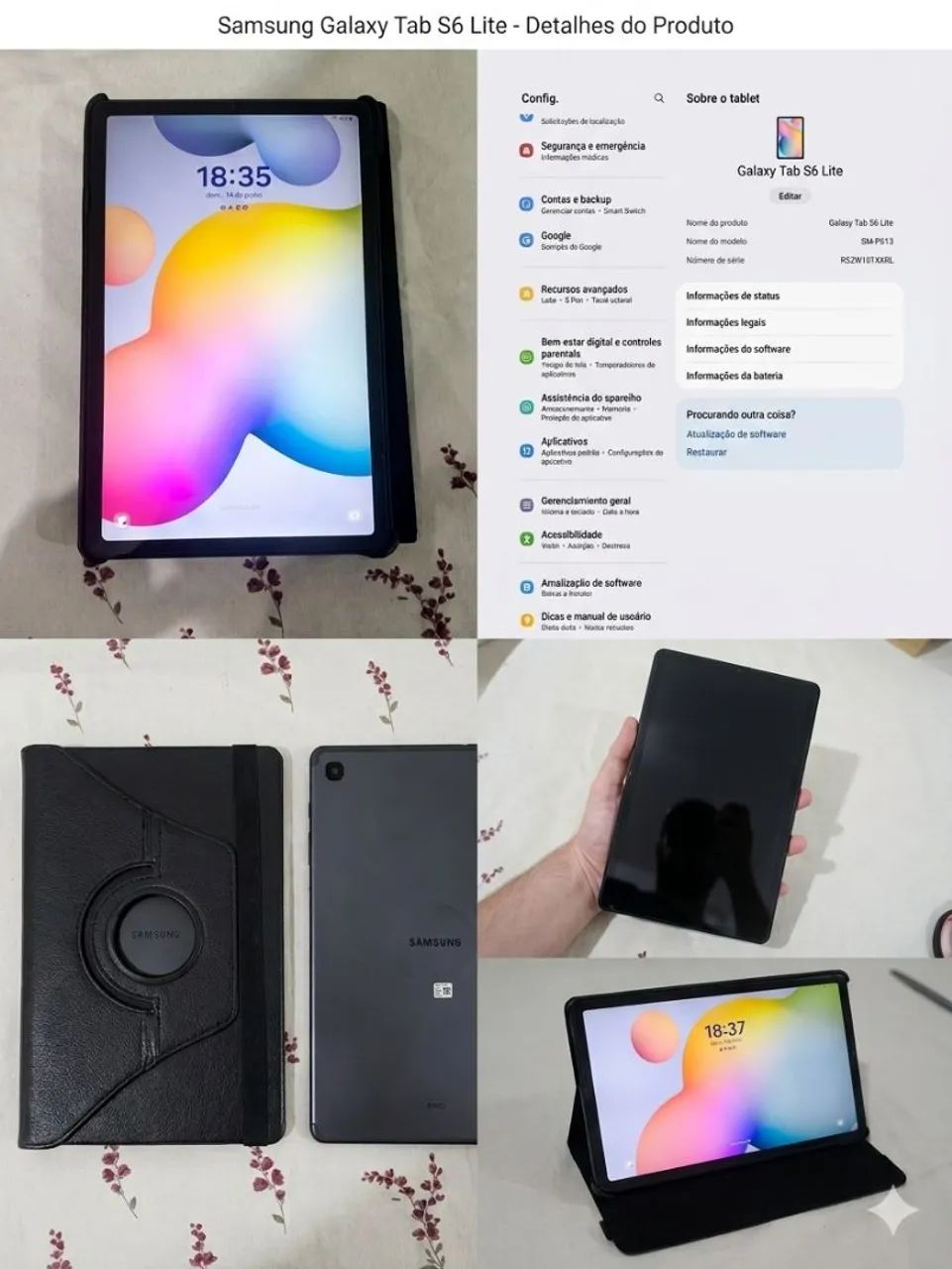 Samsung Galaxy Tab S6 Lite - 64GB + S Pen Original