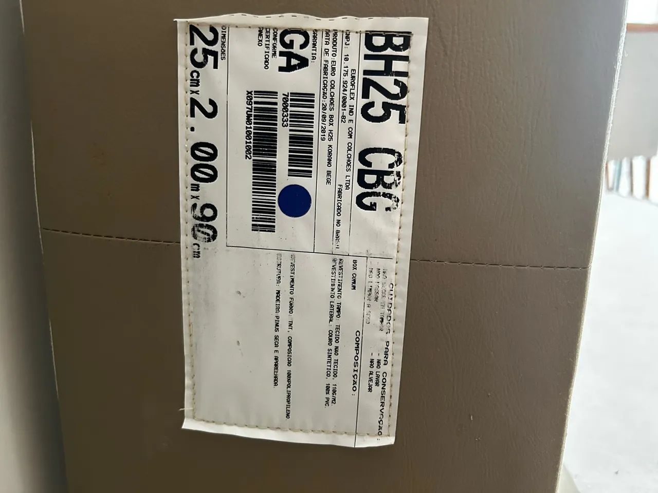Cama Box king Euro Colchões - Foto 4