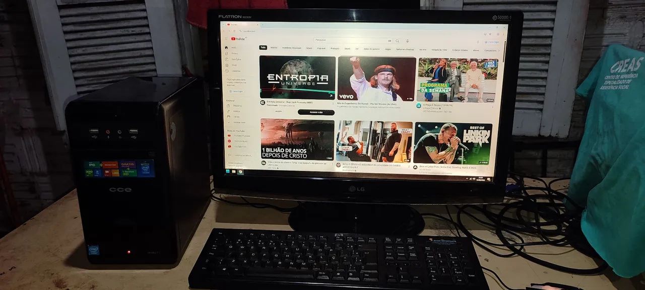 Mini computador completo com monitor de 23 polegadas  - Foto 2