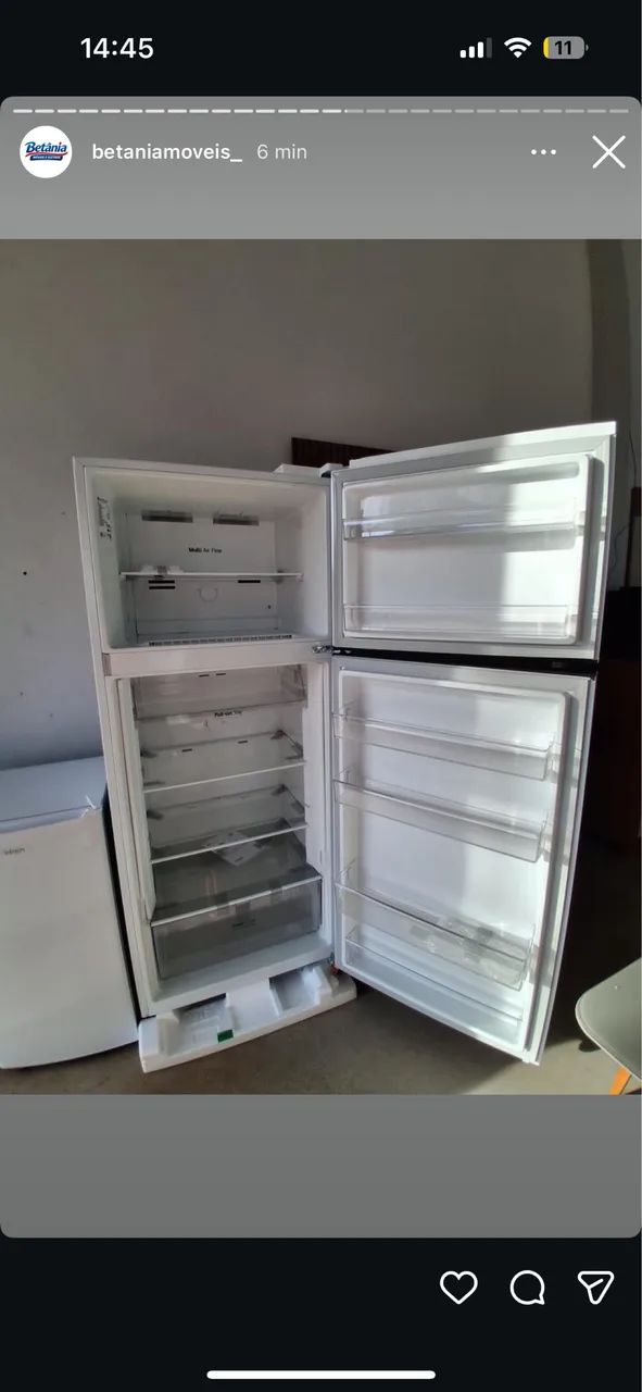 GELADEIRA LG 375L NOVA! - Foto 2