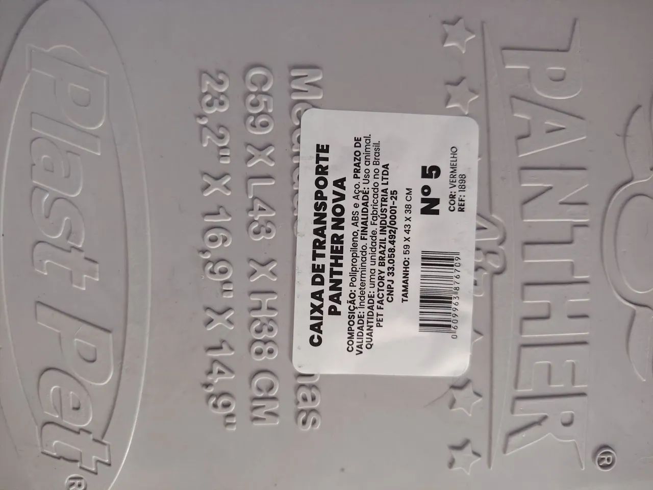 Caixa de transporte Pet N°5 - Foto 3