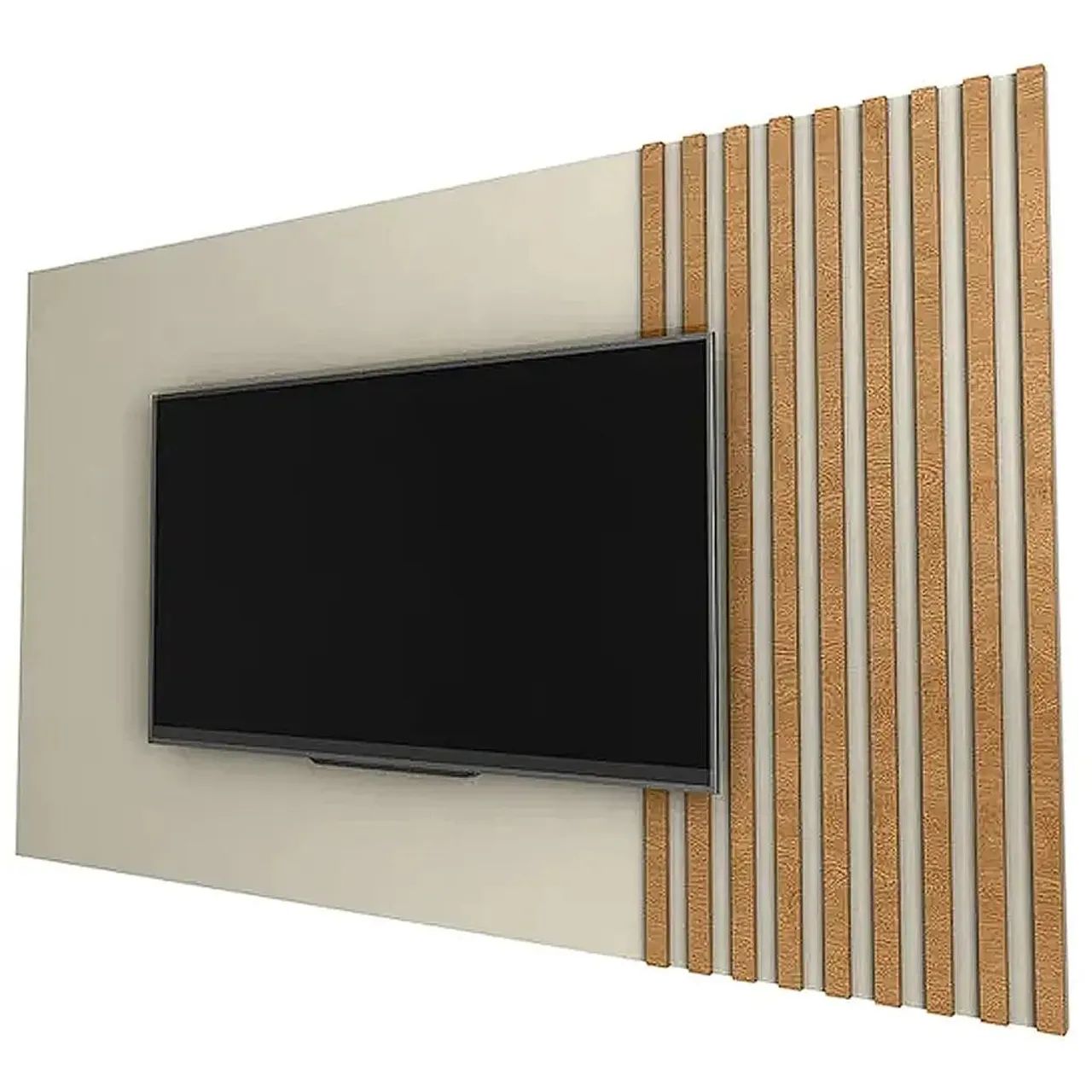 Painel Luara para Tv Até 60 Polegadas Ripado Borsari _ entrega hoje - Foto 3