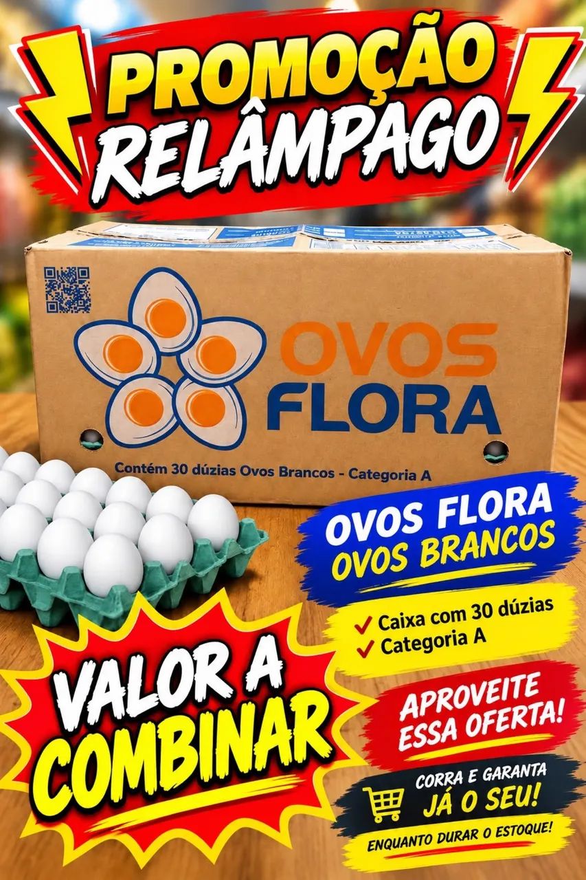 Caixa de ovos a pronta entrega 