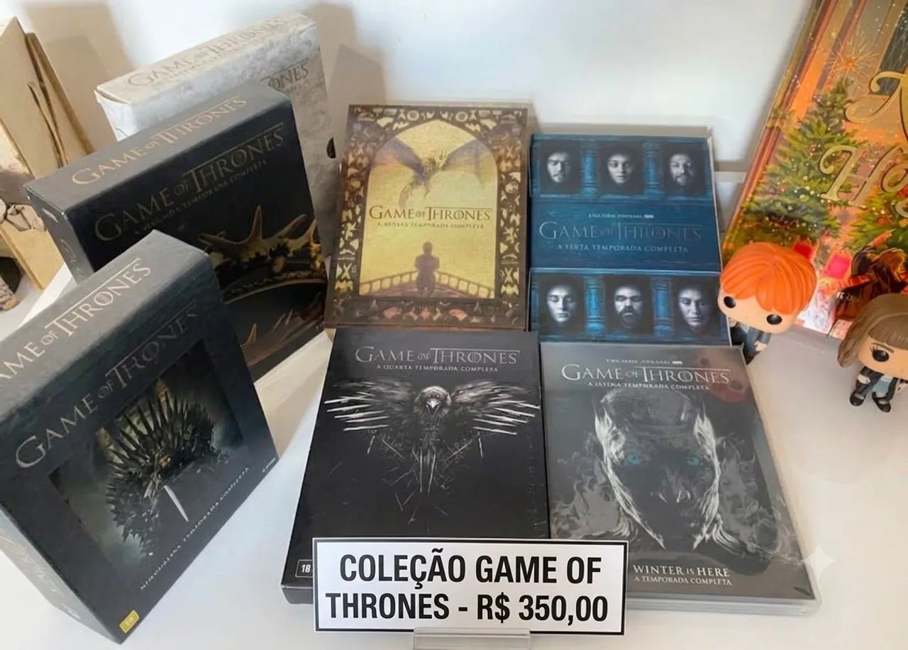 COLEÇÃO GAME OF THRONES EM DVD (LACRADA)  - Foto 5