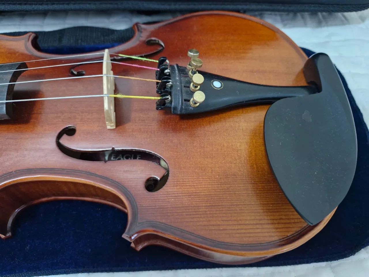 Título   Violino Eagle 4/4 VE 244 - Setup Profissional D'Abbruzzese Luthier - Foto 2