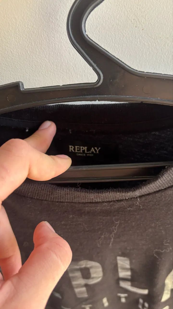 Camisa estampa Replay Original - G  - Foto 3