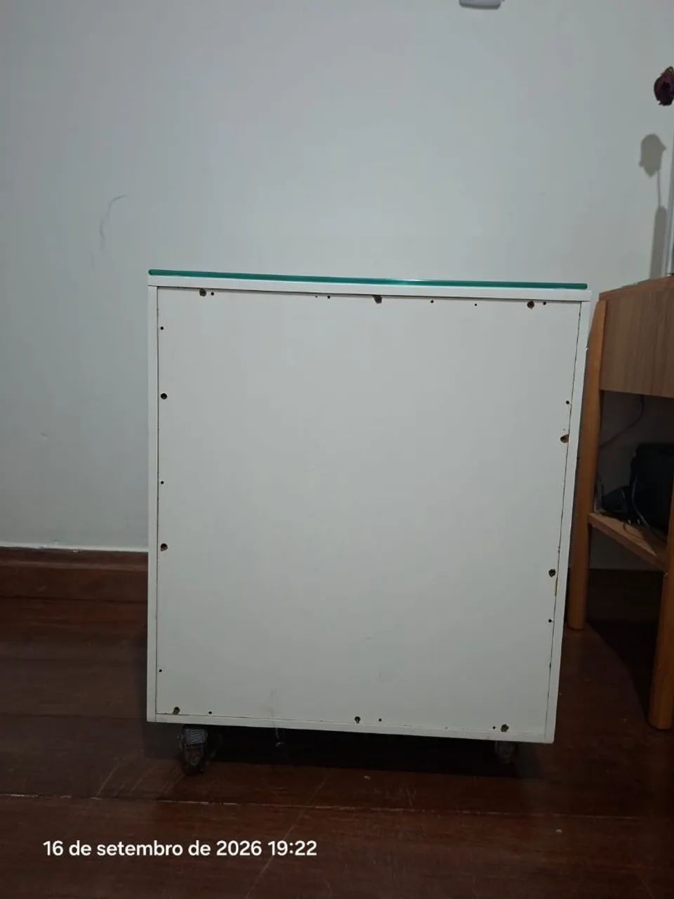 Criado mudo branco - Foto 5