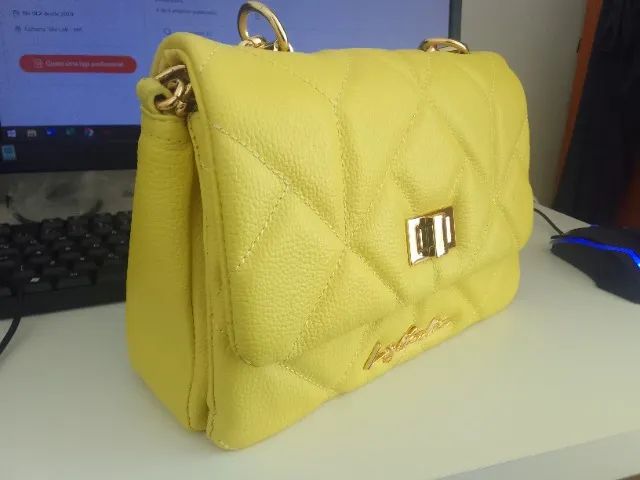 Bolsa Luiza Barcelos Amarela