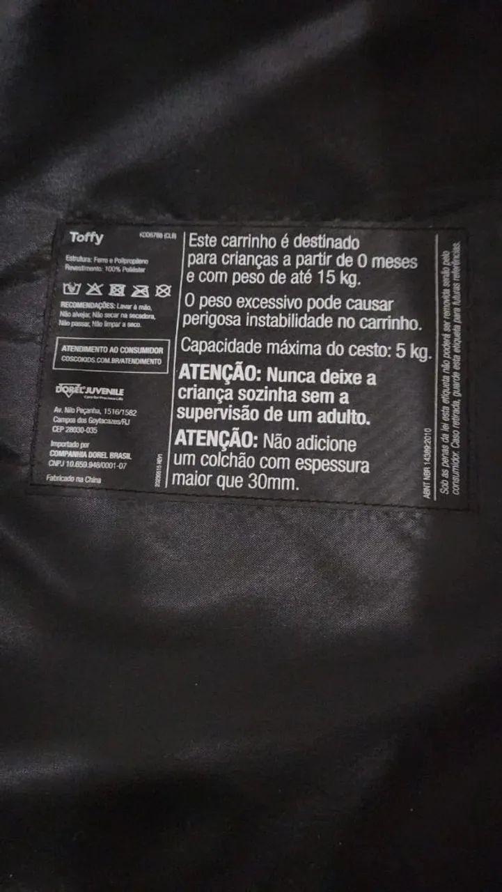 Carrinho de bebê Cosco- Toffy  - Foto 6