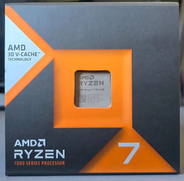 Processador AMD Ryzen 7 7800X3D - Trocas - Foto 3