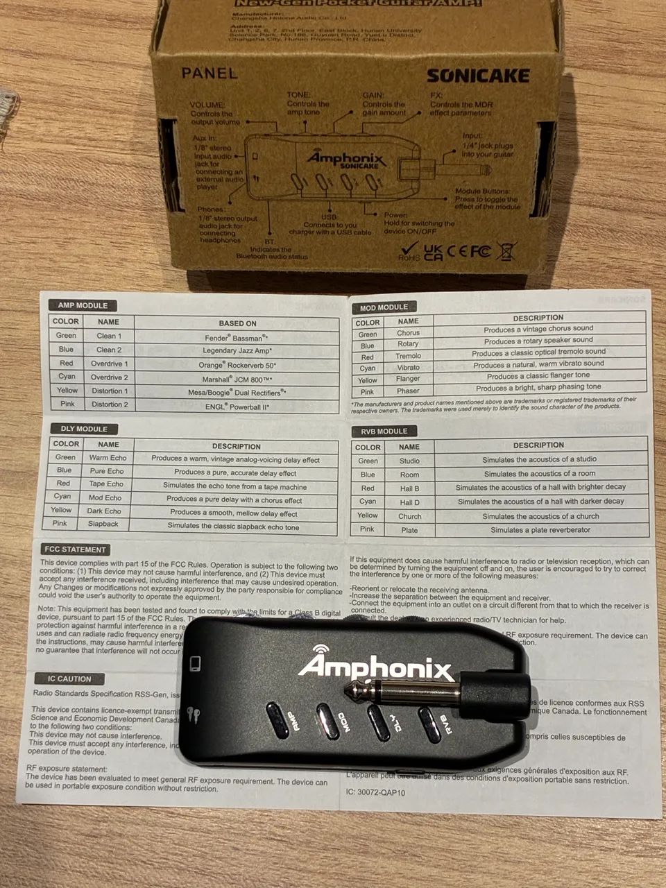 Amphonix sonicake