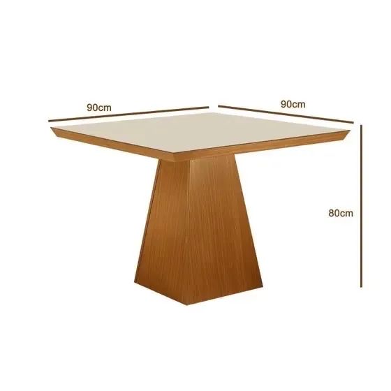 MESA PRADA 4 CADEIRAS NOVA - Foto 2