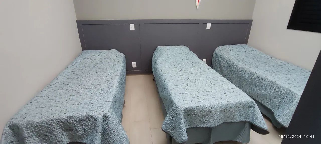 Cama box e colchão solteiro Americanflex 