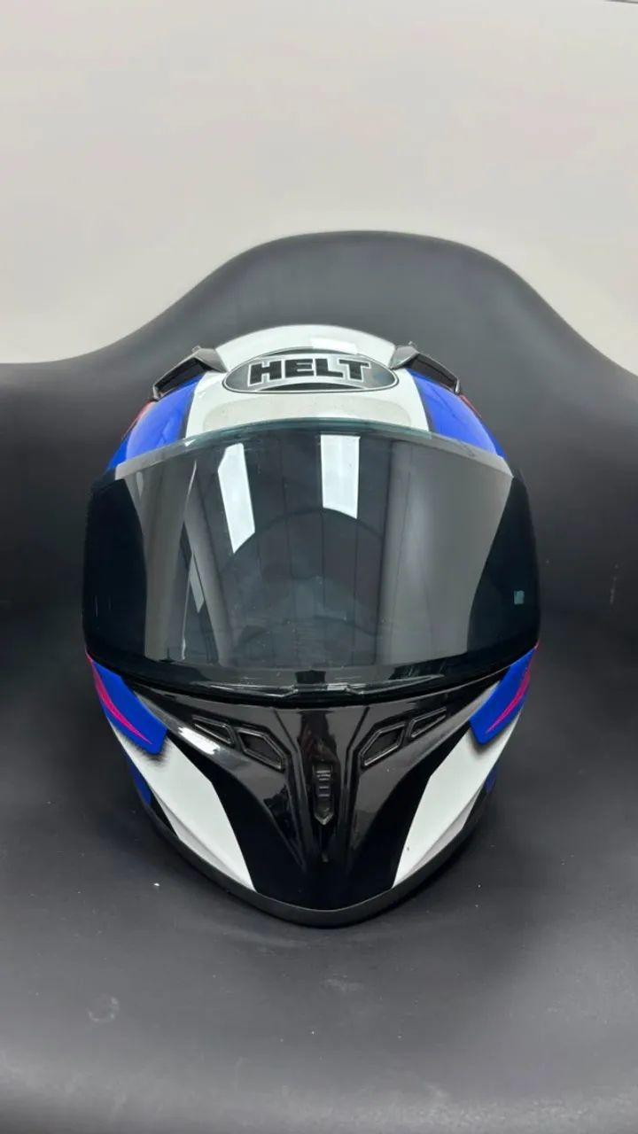 Capacete helt 58 em ótimo estado - Foto 4