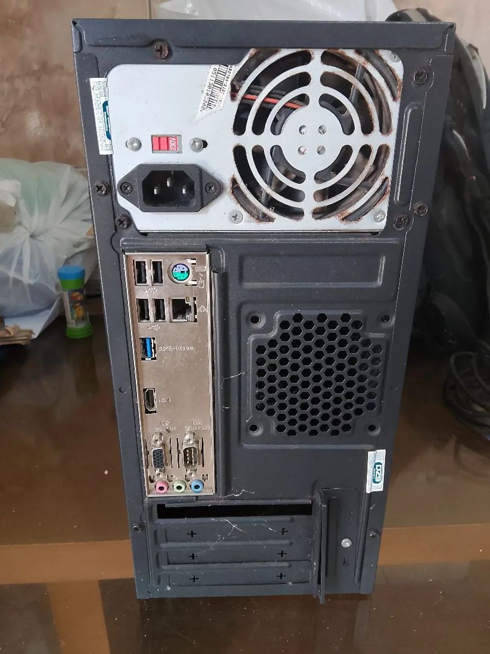 Computador Desktop Fortrek / Intel Celeron J1800 / 4GB RAM / (Só Fonte e Gabinete) - Foto 3