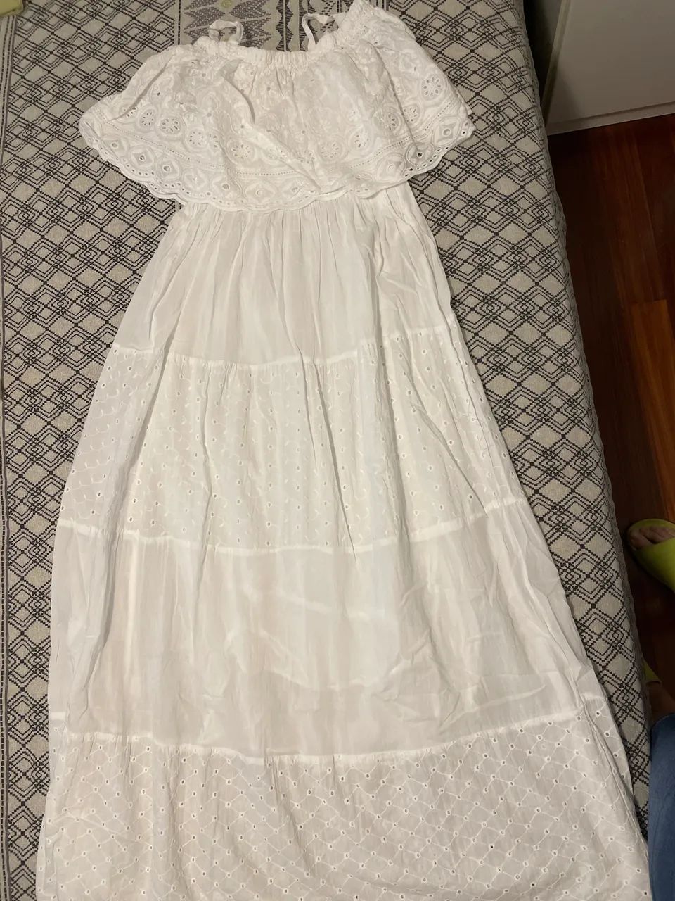 Vestido branco longo - Foto 2