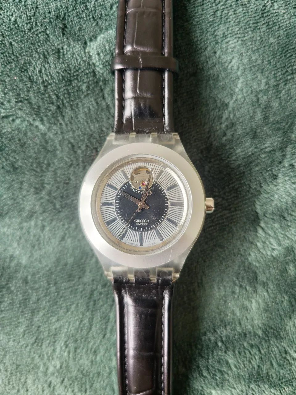 Relógio Swatch Irony Diaphane Automatic SVDK1002 - Automático Suíço - Foto 5