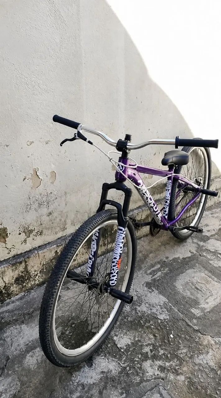  BICICLETA ARO 29 ABSOLUT ROXA preço negociável  - Foto 5