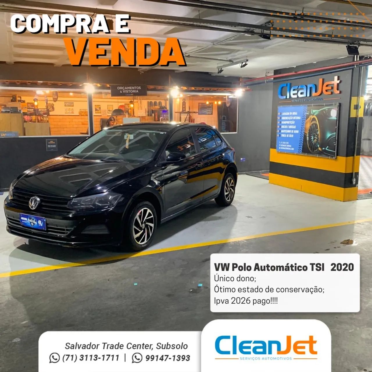 Volkswagen Polo Sense 200 TSI 1.0 Flex 12V Aut(pcd) 2020