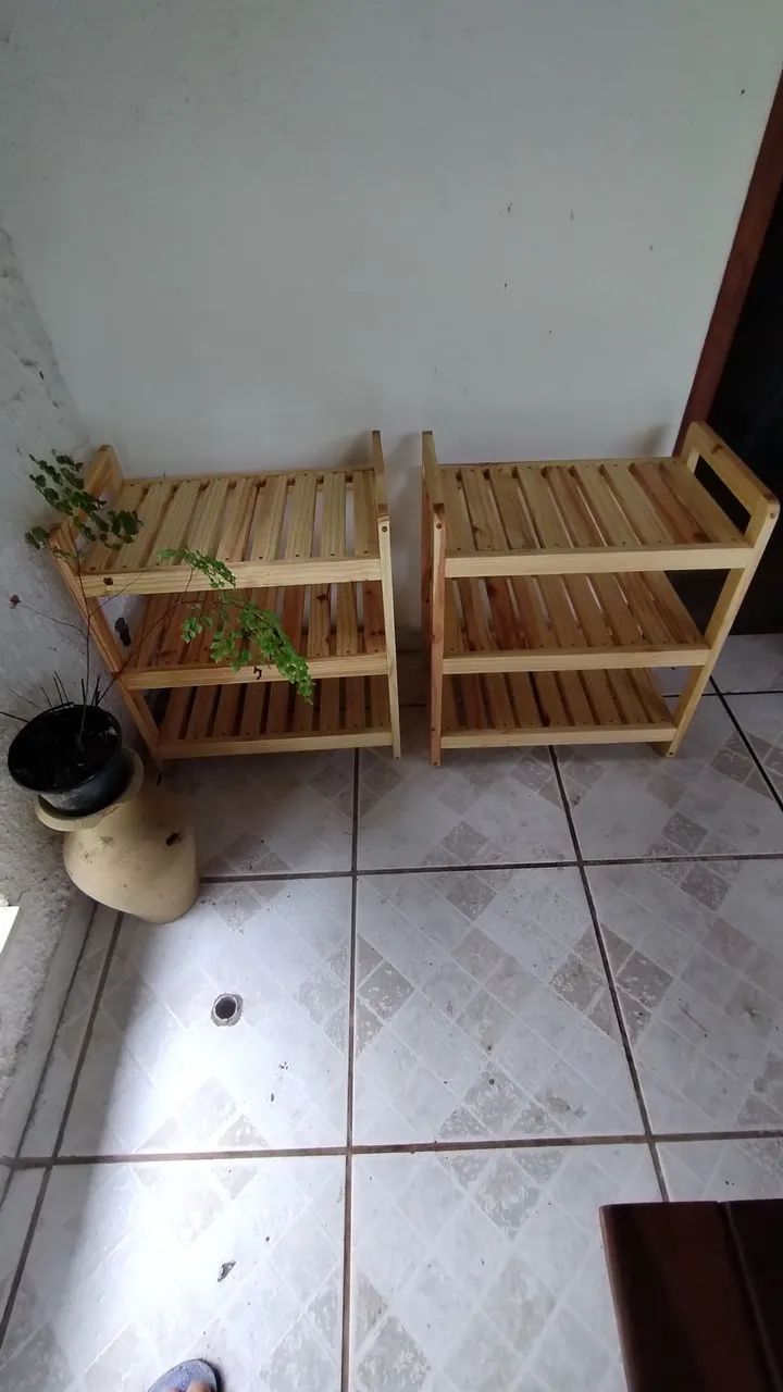 Sapateira mesa diversas utilidades  - Foto 5