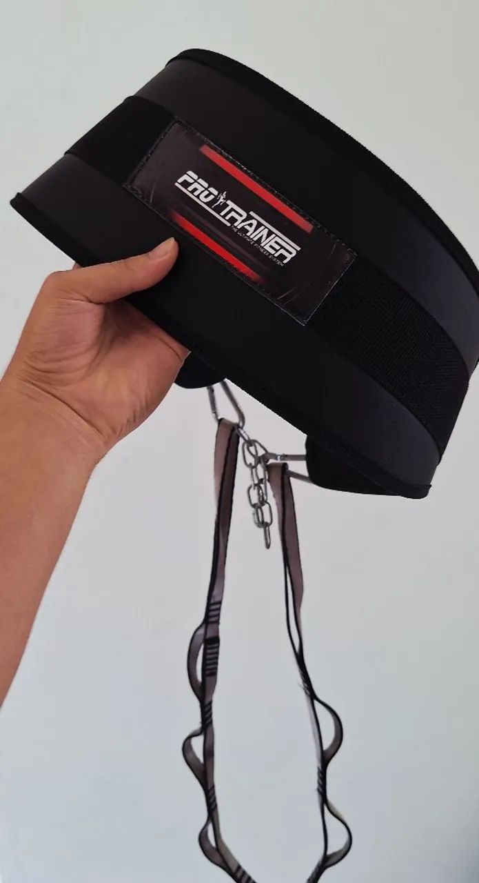 Cinturão para anilhas barra fixa - Foto 4