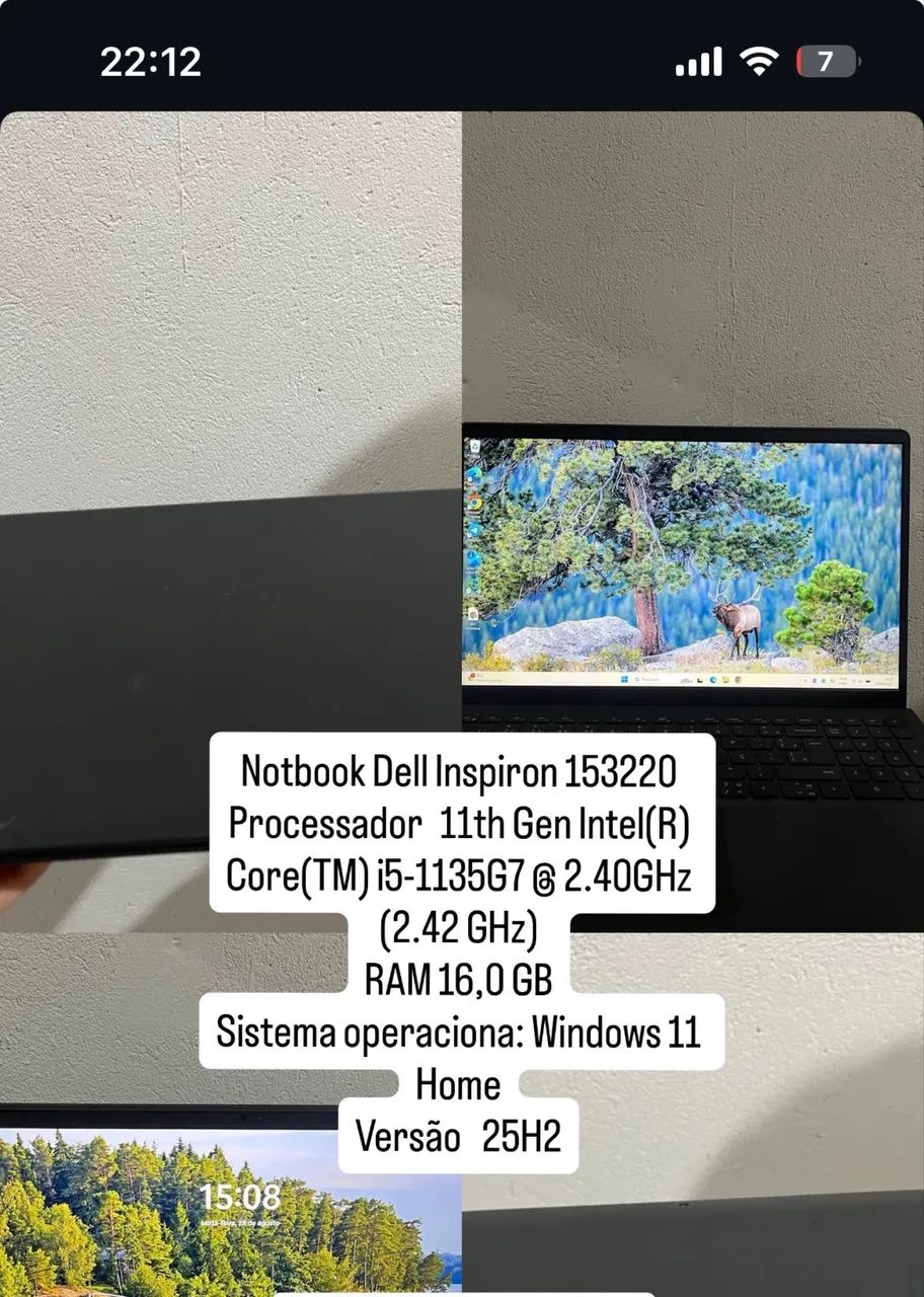 Notbook dell Inspiron 
