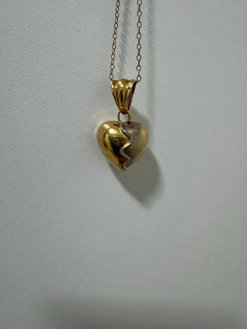 PINGENTE CORAÇÃO OURO 18 K. PESO 2,9 G - Foto 4