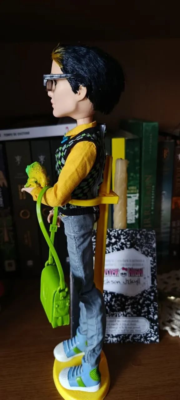 Boneco Monster High Jackson Jekyll Completo - Foto 4
