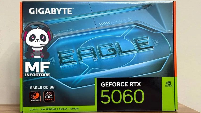 Placa de Vídeo RTX 5060 8GB Gigabyte Eagle