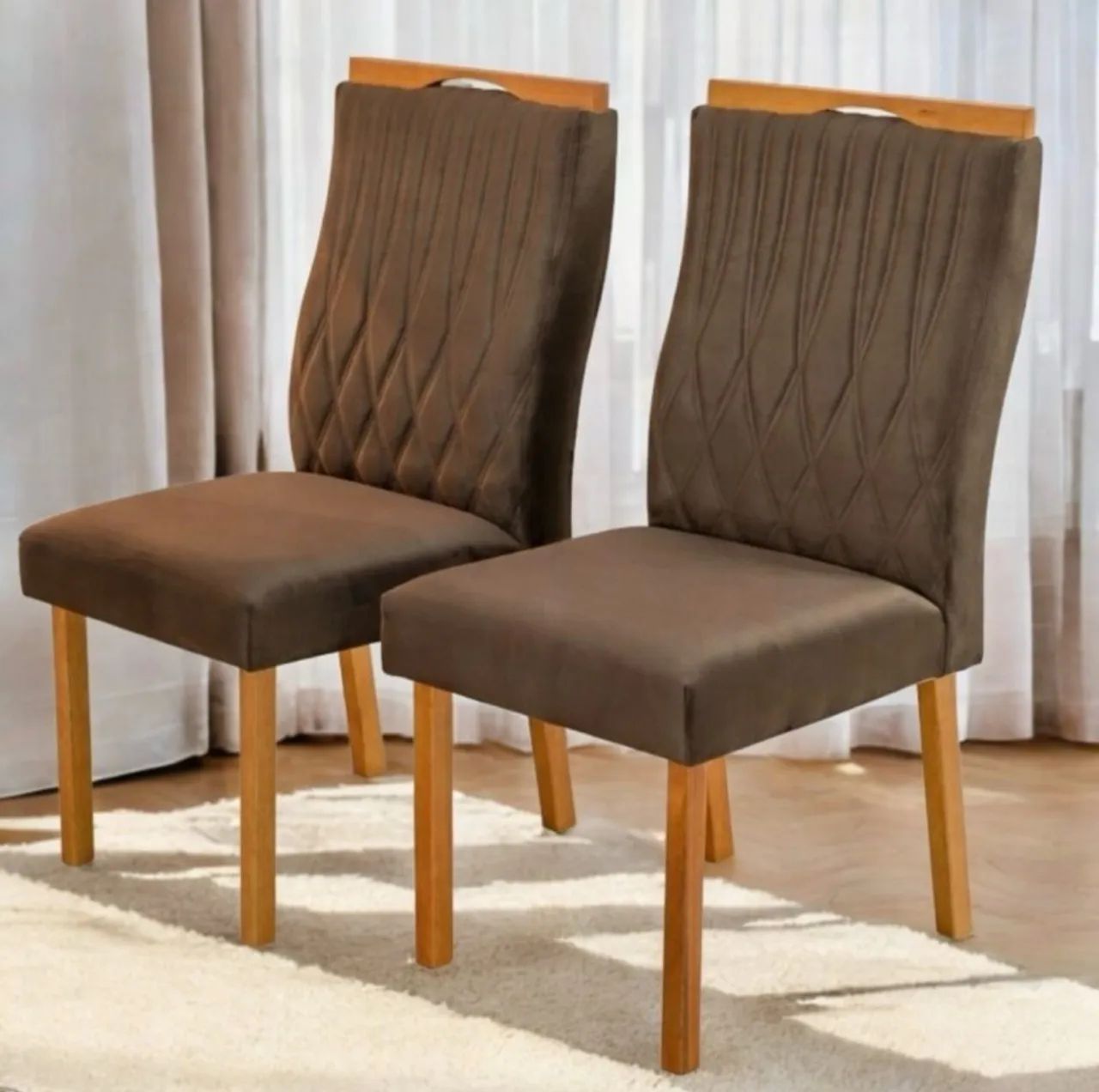 Conjunto Mesa e 4 Cadeiras Amendravis 120 cm - Foto 3