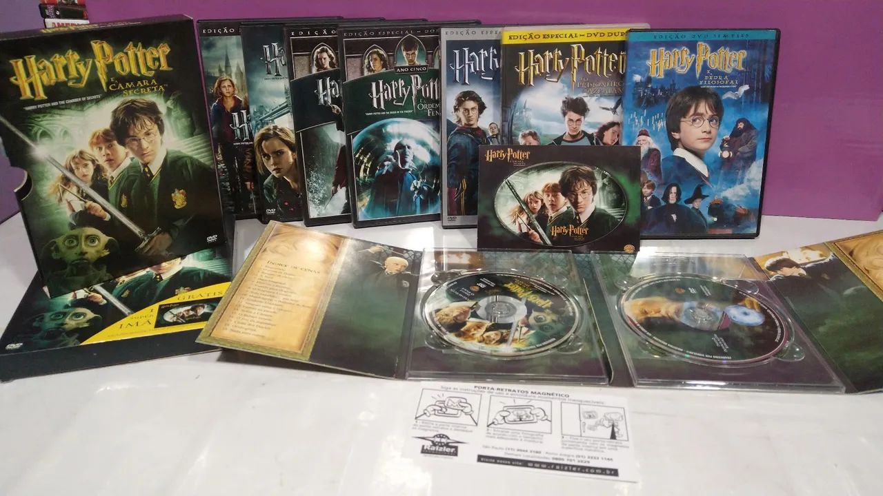 Dvd coleção Harry Potter 8 filmes - Foto 3
