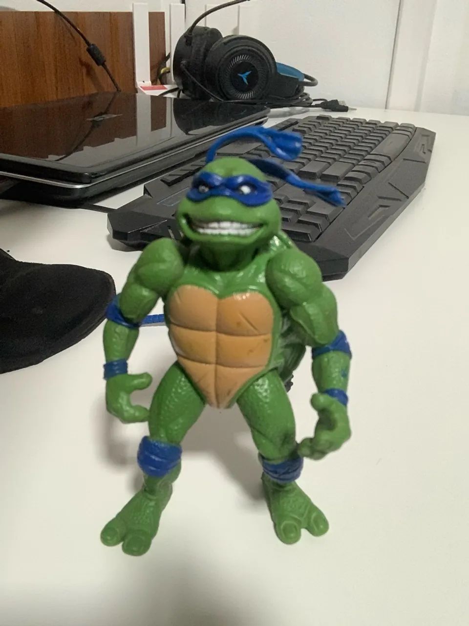 Boneco Colecionável Leonardo - Tartarugas Ninja - Foto 4