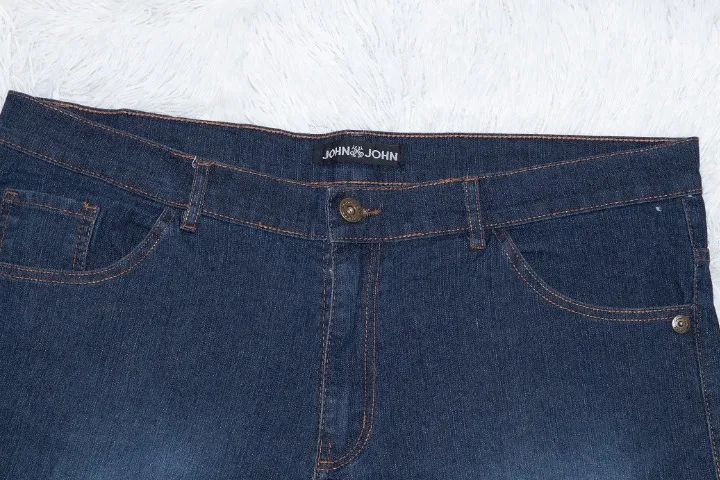 Bermuda jeans masculina tam 52 - John John - Foto 3
