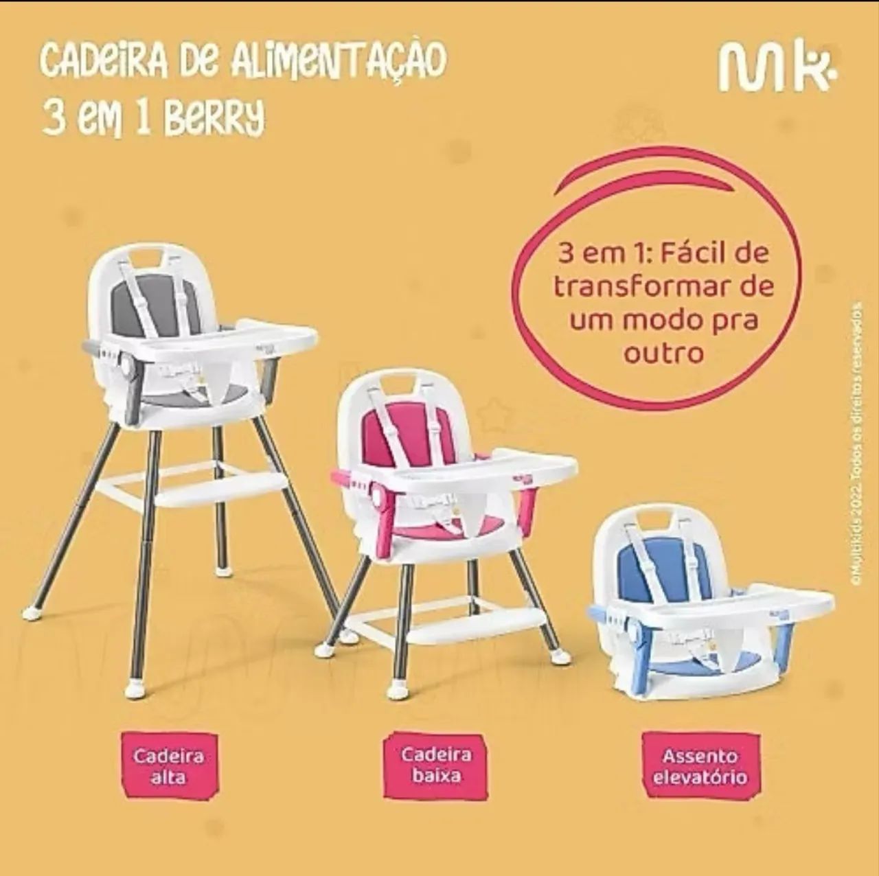 Cadeirinha de alimentação  - Foto 4