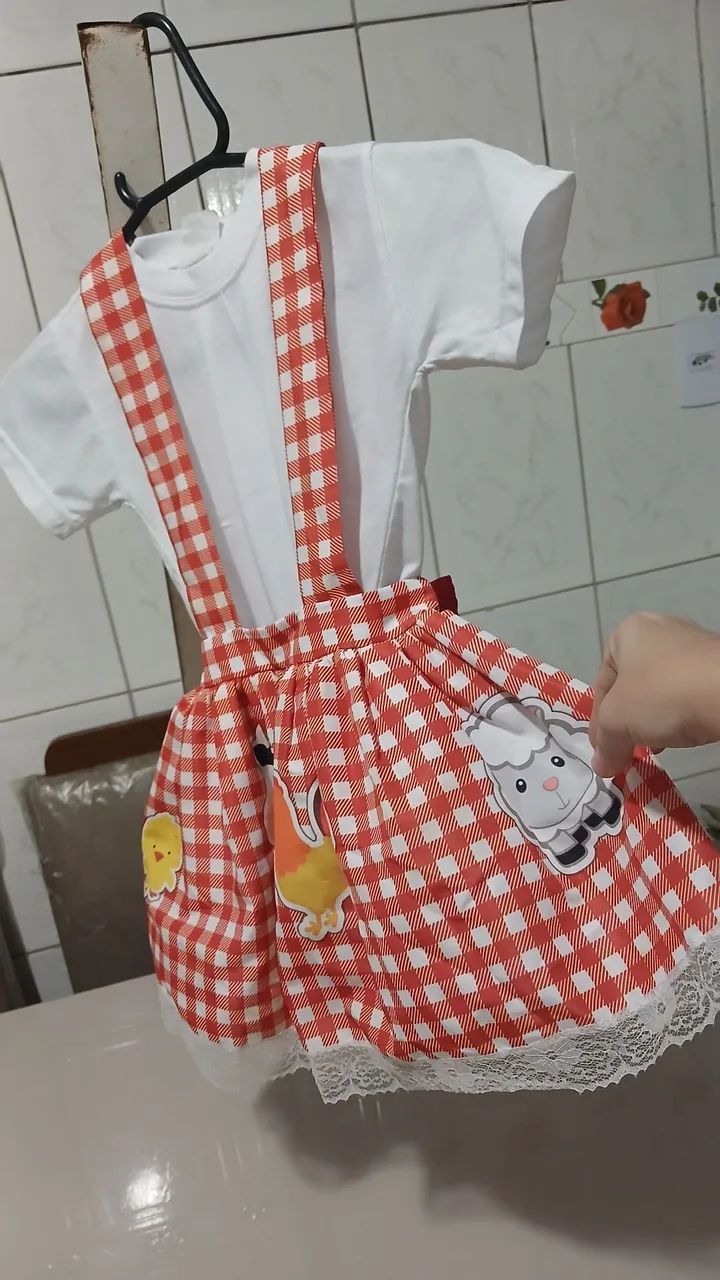 Fantasia infantil veste 1-4 anos 