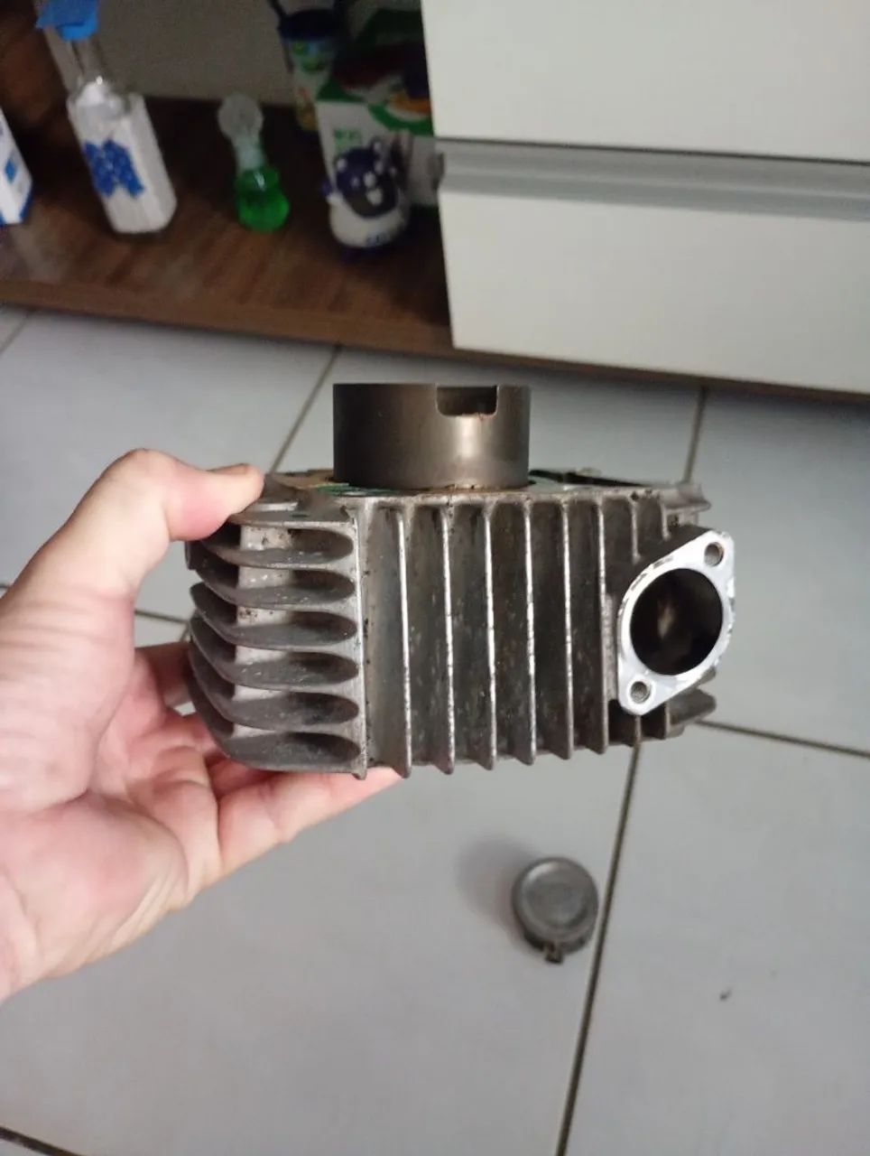 Camisa de biz 125 e pistão camisa de biz Stander - Foto 3