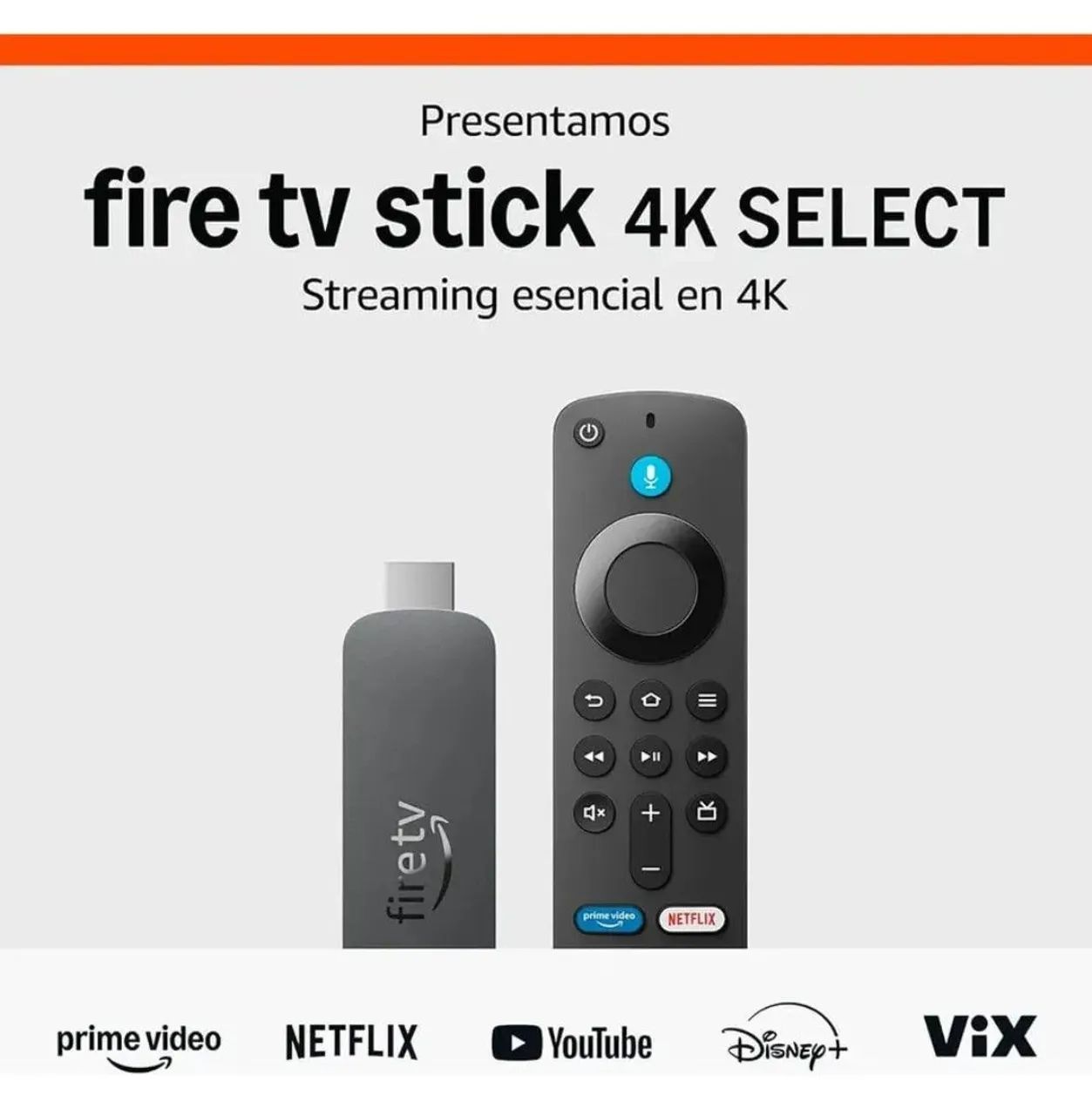 Conversor de Smart TV Amazon Fire TV Stick 4k Select Preto Sim - Foto 2