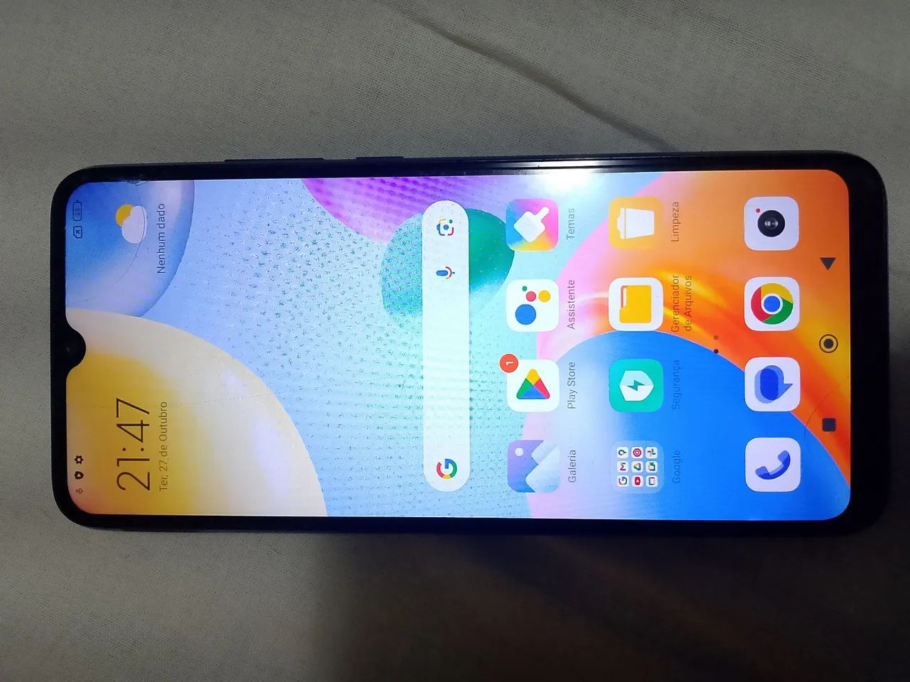 Celular xiaomi Redmi 10 power cabo e carregador nunca usados