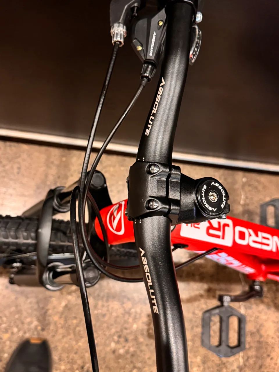 BICICLETA ABDOLUTE NERO JR TAMANHO 24  - Foto 3