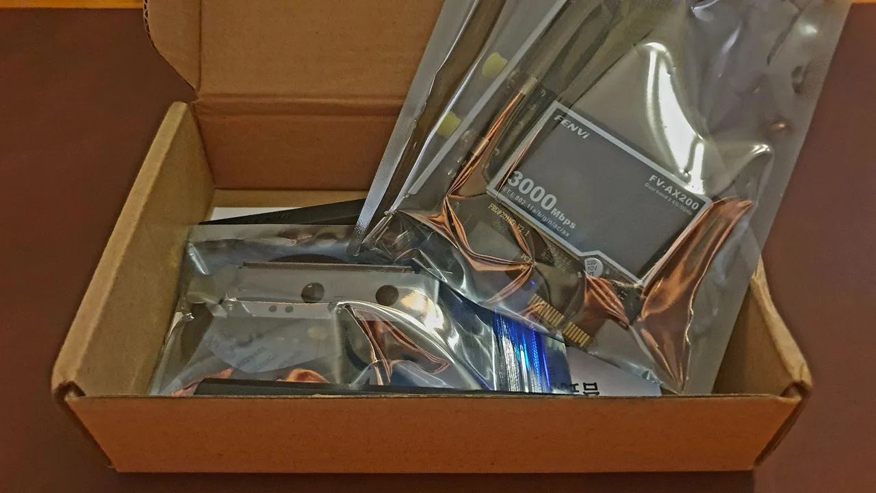 Placa de rede Wi-Fi 6 AX200 PCIe + Bluetooth 5.2 - Foto 3