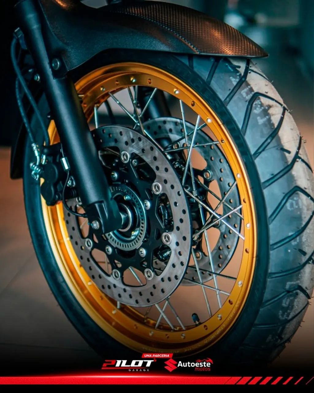 SUZUKI V-STROM 650 XT ZERO KM 2027 - Foto 2